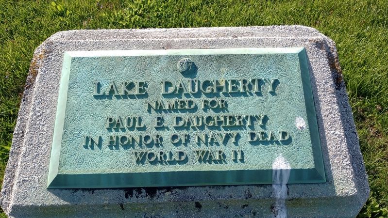 Lake Daugherty Marker image. Click for full size.