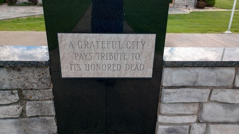 Veterans Memorial. Click for full size. Veterans Memorial image. Click for full size.