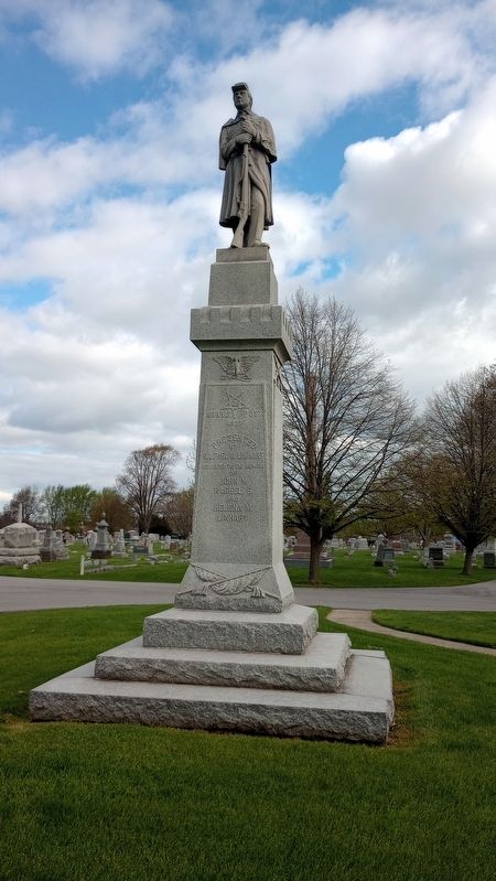 Fostoria Civil War Memorial. Click for full size. Fostoria Civil War Memorial image. Click for full size.