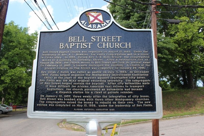 Bell Street Baptist Church Marker image. Click for full size.