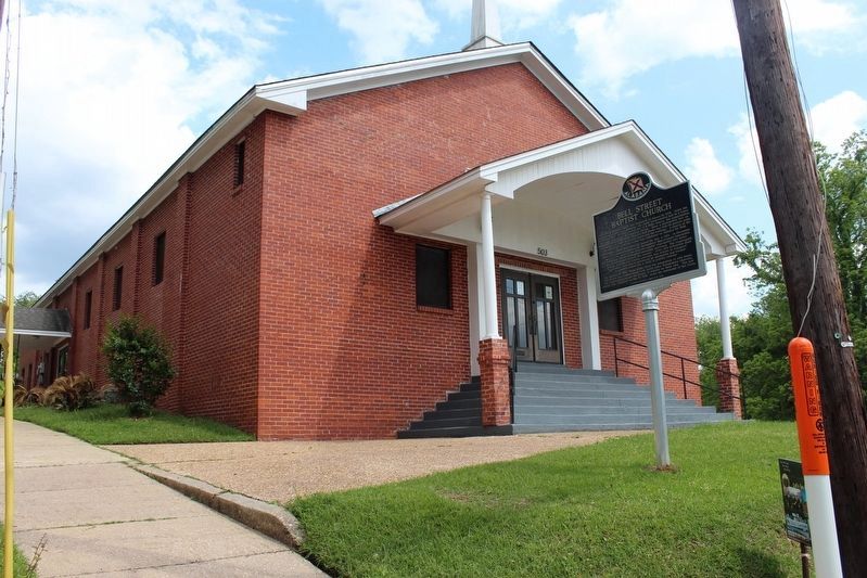 Bell Street Baptist Church Marker image. Click for full size.