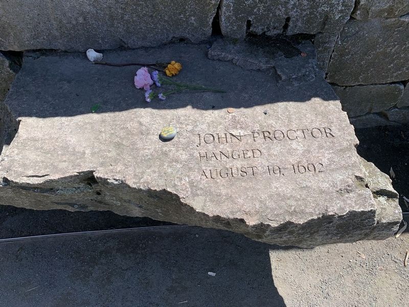 John Proctor Hanged August 19, 1692 image. Click for full size.