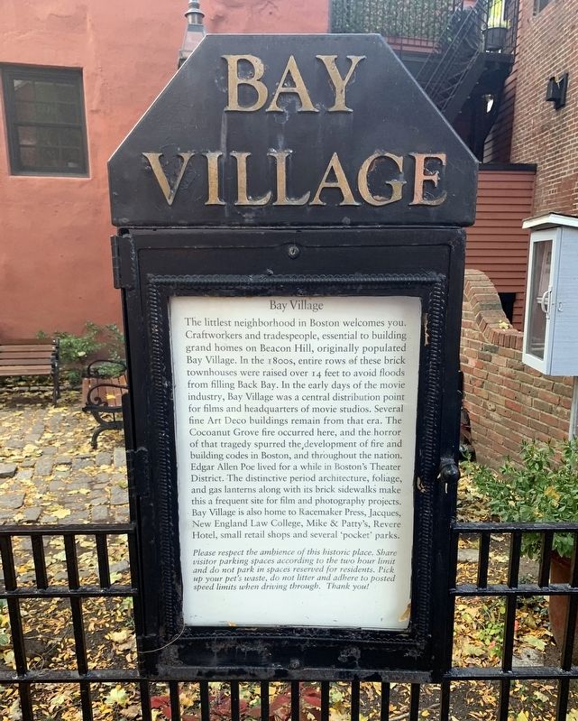 Bay Village Marker image. Click for full size.