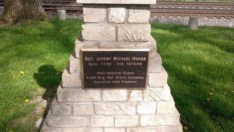 Sgt. Jeremy Michael Hodge Marker image. Click for full size.