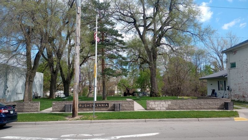 Rushsylvania Memorial Park image. Click for full size.