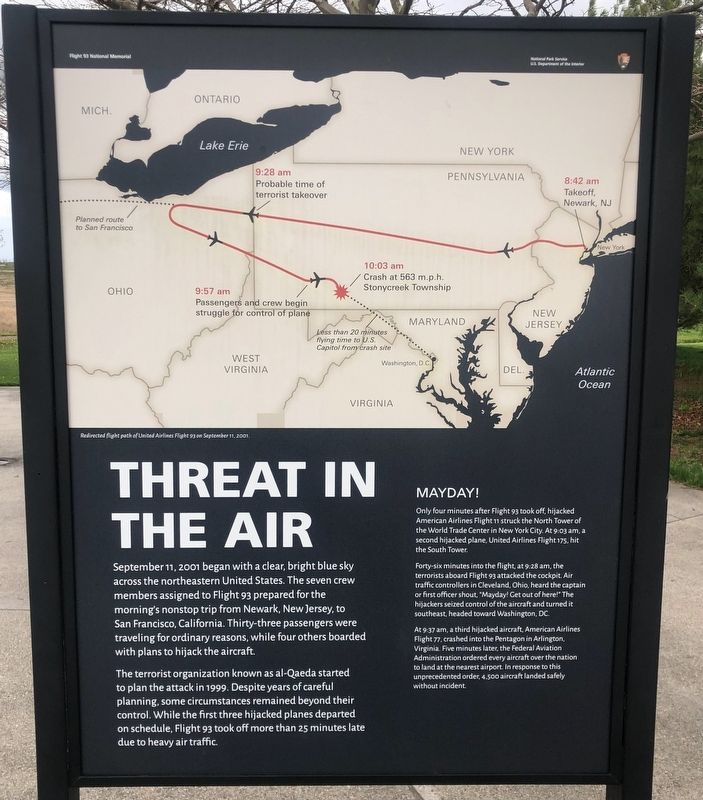 Threat in the Air Marker image. Click for full size.