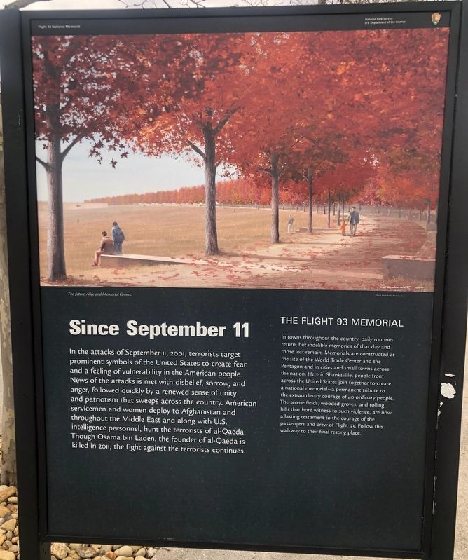 Since September 11 Marker. Click for full size. Since September 11 Marker image. Click for full size.