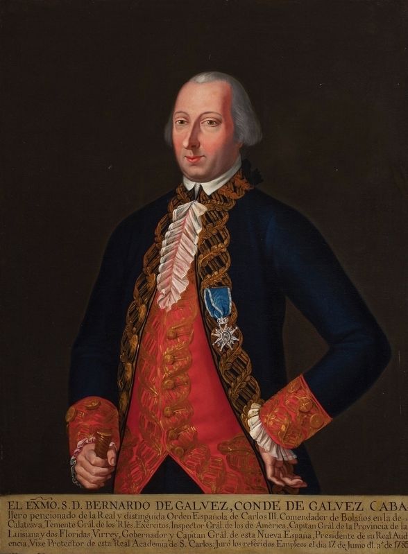 Bernardo de G�lvez image. Click for full size.