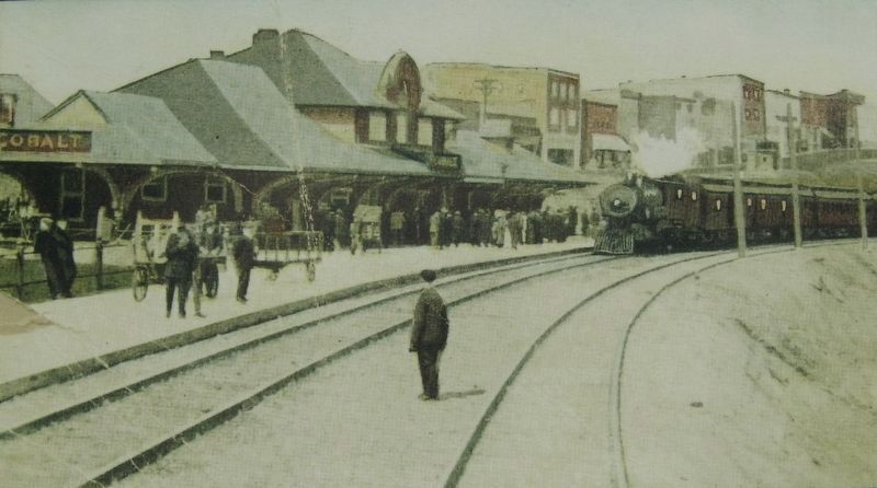 Marker detail: Cobalt Station image. Click for full size.