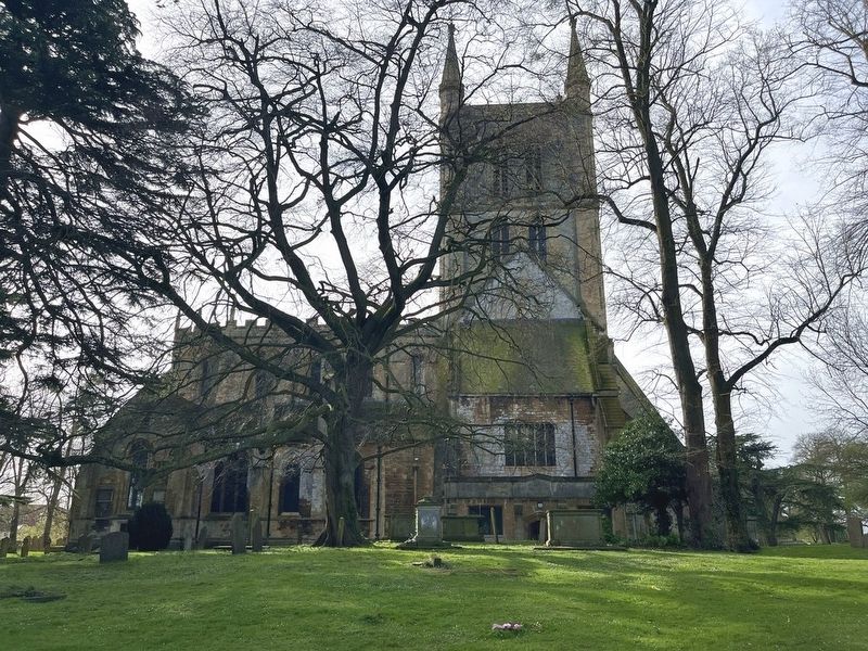 The Story of Pershore, The Abbey and the Park Marker. Click for full size. The Story of Pershore, The Abbey and the Park Marker image. Click for full size.