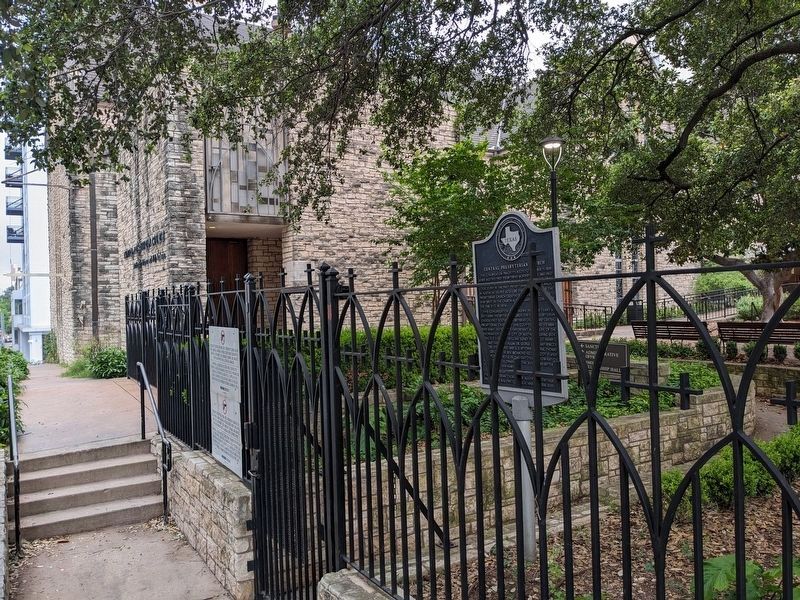 Central Presbyterian Church Marker. Click for full size. Central Presbyterian Church Marker image. Click for full size.