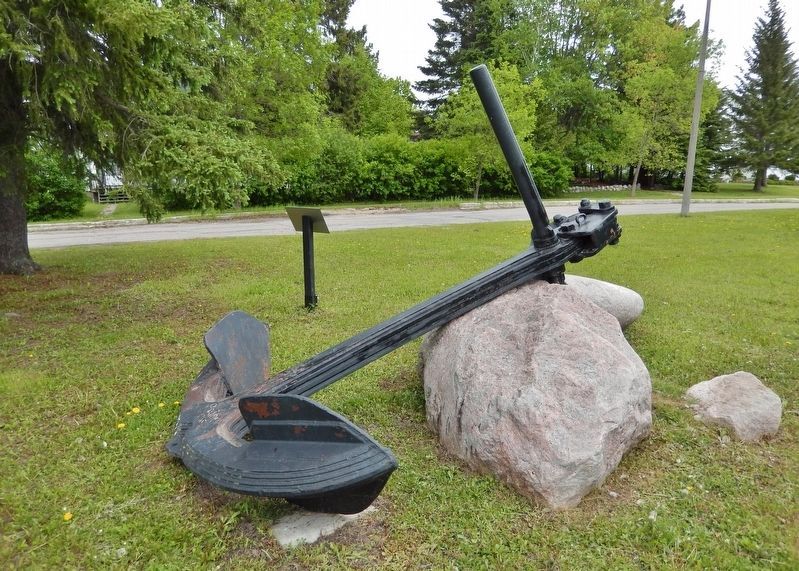 Historic Gibbens and Davis Boat Anchor. Click for full size. Historic Gibbens and Davis Boat Anchor image. Click for full size.