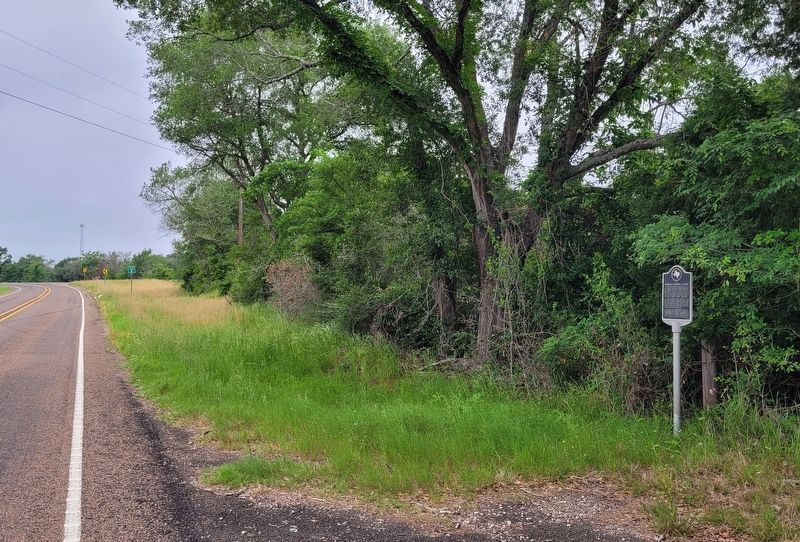 The view of the Site of Piedmont Springs Resort Marker along the highway image. Click for full size.