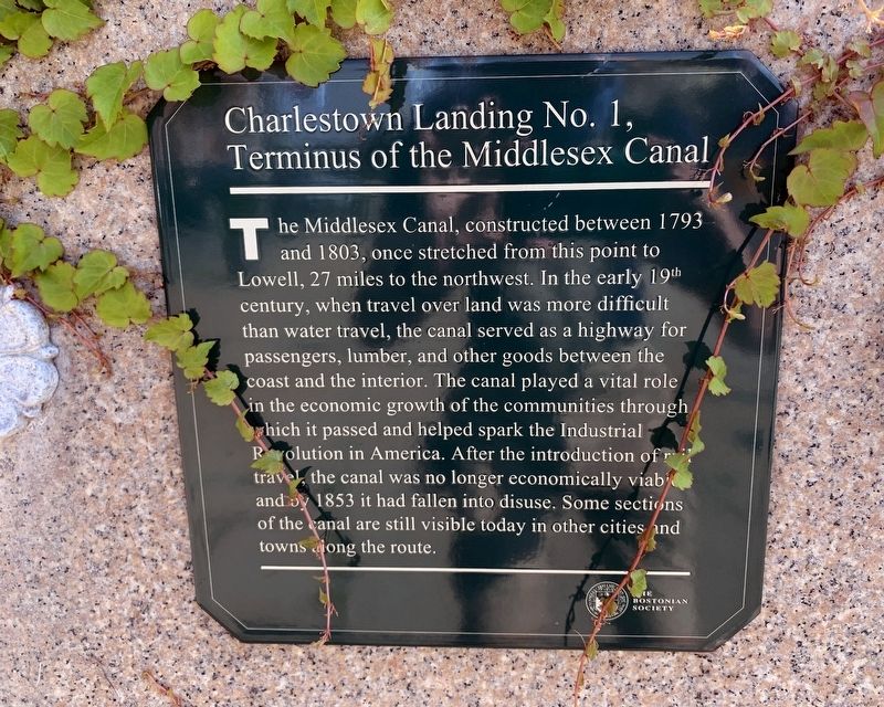 Charlestown Landing No. 1 Marker image. Click for full size.