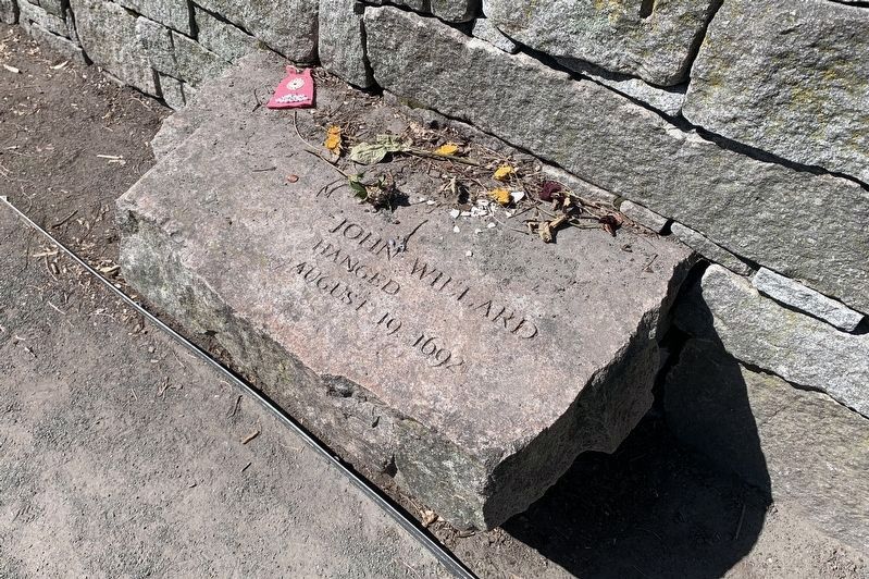 John Willard Hanged August 19, 1692 image. Click for full size.