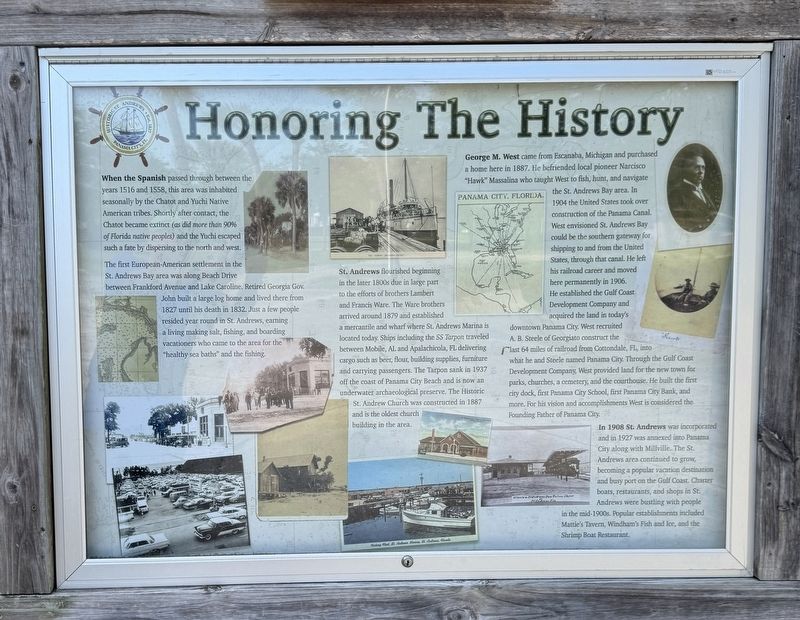 Honoring the History Marker image. Click for full size.