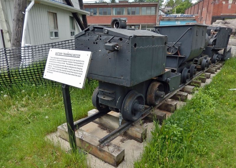Battery Tramming Motor & Marker image. Click for full size.