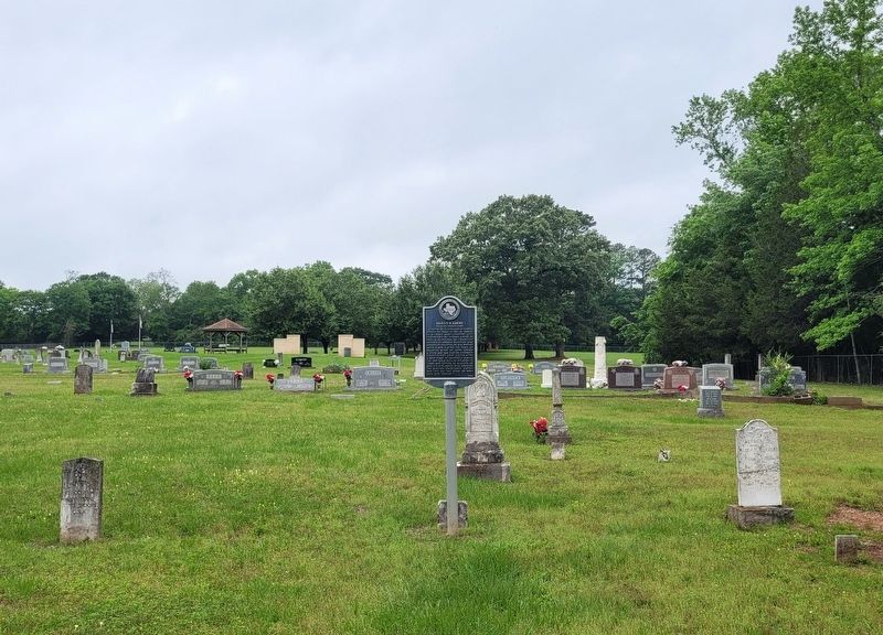 The view of the Darius H. Edens Marker in the Augusta Cemetery image. Click for full size.