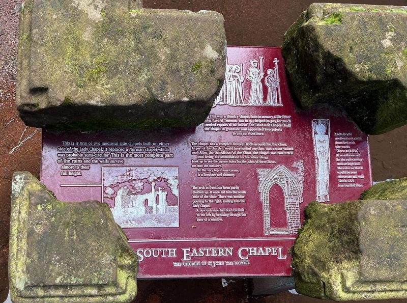 South Eastern Chapel Marker. Click for full size. South Eastern Chapel Marker image. Click for full size.