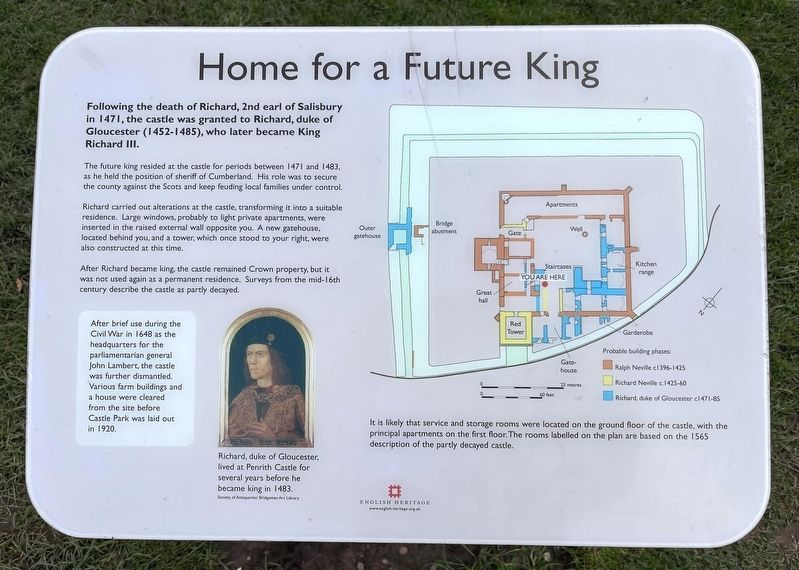Home for a Future King Marker image. Click for full size.