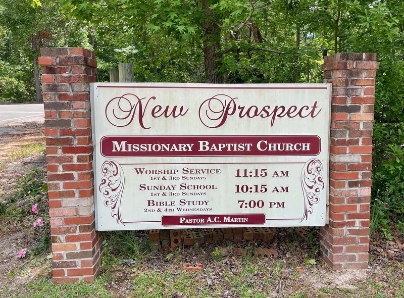 Nearby Church sign. image. Click for full size.