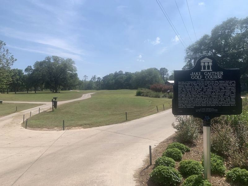 Jack Gaither Golf Course Marker image. Click for full size.