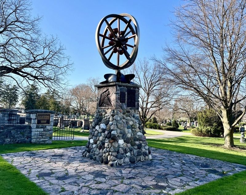 The 200th Anniversary of Menonnite Settlement Memorial image. Click for full size.