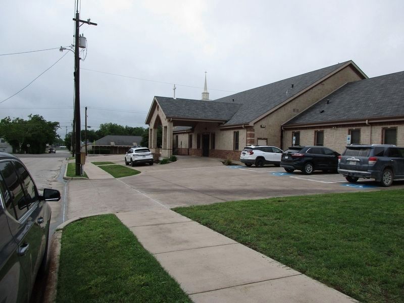 St. Peter Lutheran Church and Marker. Click for full size. St. Peter Lutheran Church and Marker image. Click for full size.