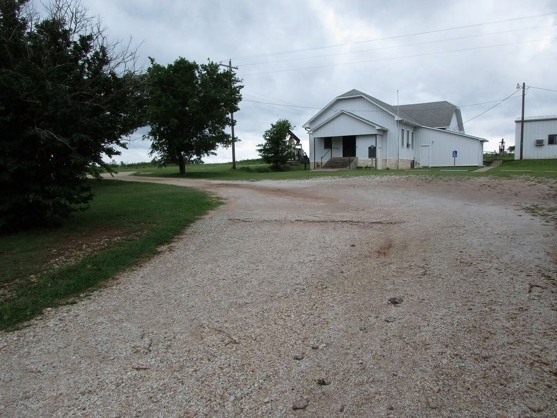 Valley View Baptist Church and Marker. Click for full size. Valley View Baptist Church and Marker image. Click for full size.