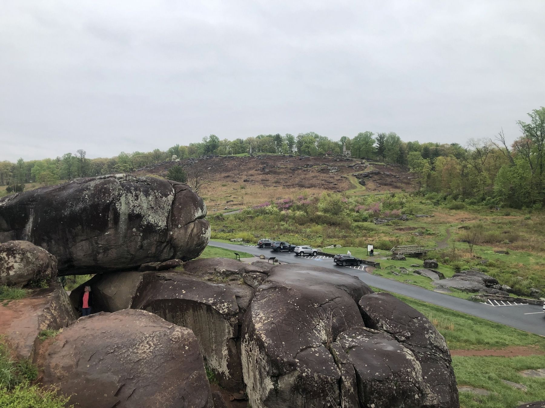 Little Round Top from Devil's Den image. Click for full size.