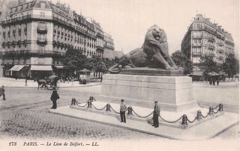 Le Lion de Belfort. Click for full size. Le Lion de Belfort image. Click for full size.