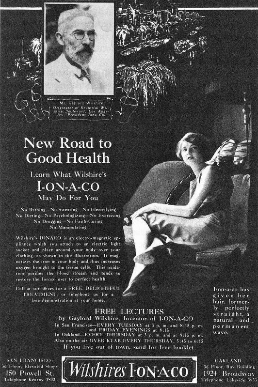 Wilshires I-On-A-Co. Click for full size. Wilshires I-On-A-Co image. Click for full size.
