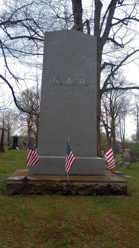 G.A.R. Veterans Memorial. Click for full size. G.A.R. Veterans Memorial image. Click for full size.