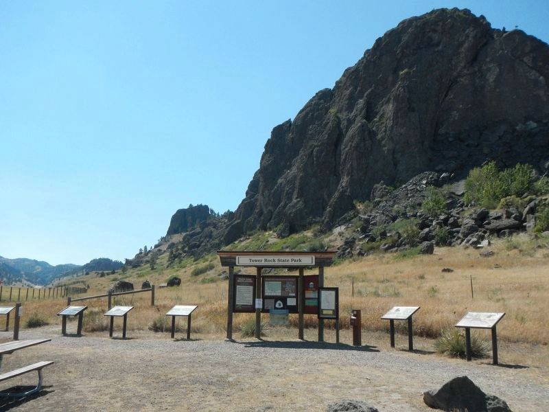 Tower Rock markers image. Click for full size.