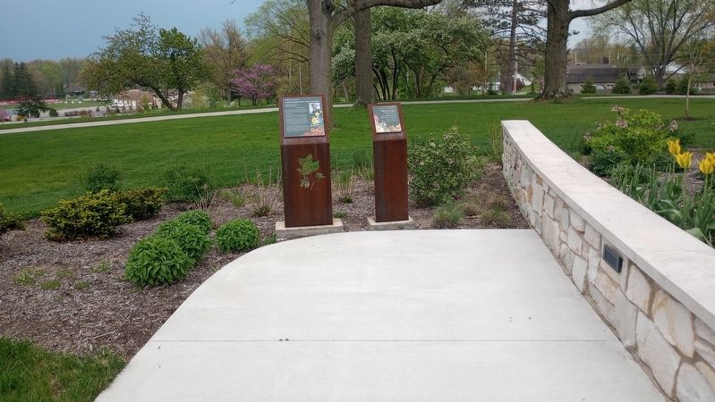 Gathering Place and Garden Marker. Click for full size. Gathering Place and Garden Marker image. Click for full size.