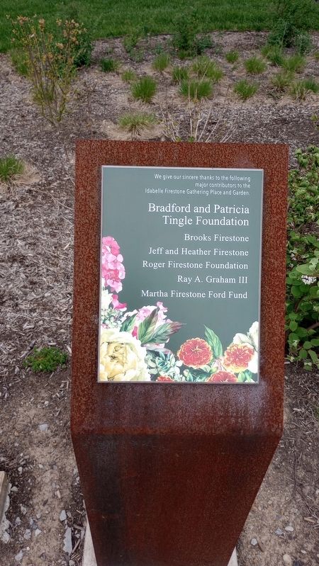 Gathering Place and Garden Marker. Click for full size. Gathering Place and Garden Marker image. Click for full size.