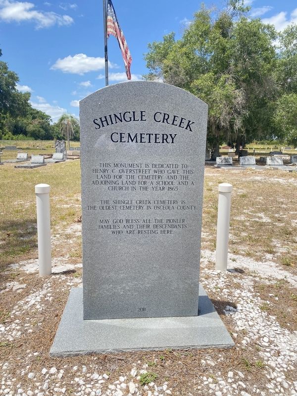 Shingle Creek Marker. Click for full size. Shingle Creek Marker image. Click for full size.