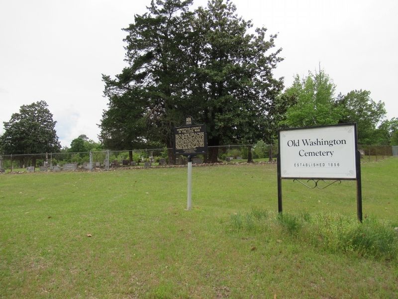 Old Washington Cemetery image. Click for full size.