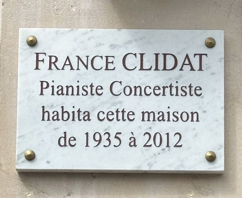 France Clidat Marker image. Click for full size.