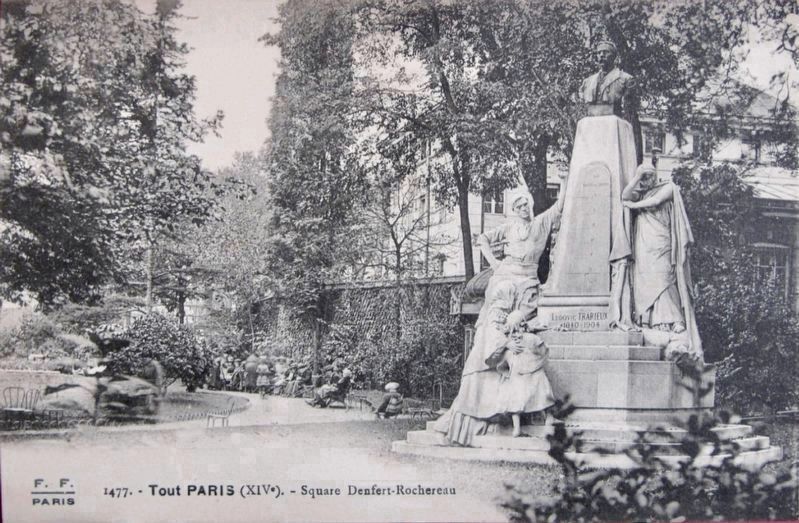 Stauary of Ludovic Trarieux (with bust)…. Click for full size. Stauary of Ludovic Trarieux (with bust)… image. Click for full size.