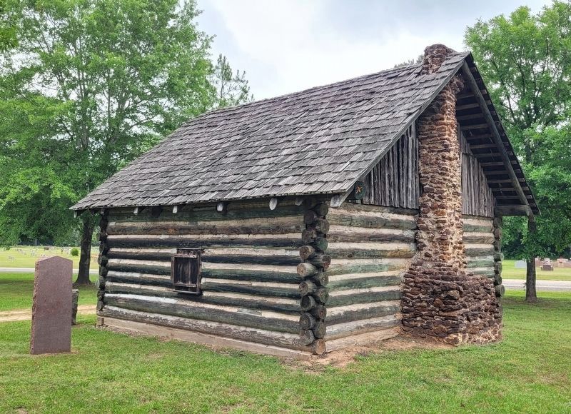 The backside of the replica Pilgrim Predestinarian Regular Baptist Church. Click for full size. The backside of the replica Pilgrim Predestinarian Regular Baptist Church image. Click for full size.