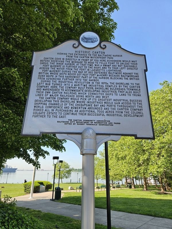 Historic Canton Marker image. Click for full size.
