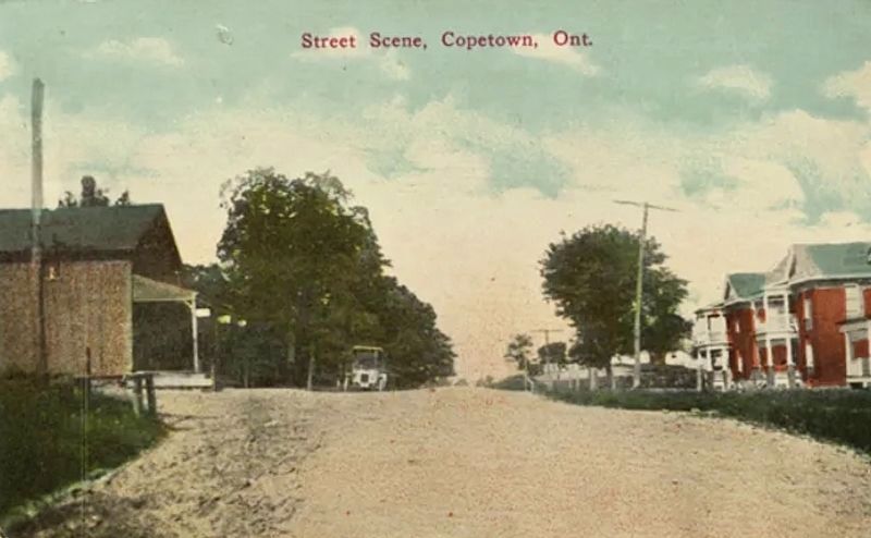 Copetown, ca 1919. Click for full size. Copetown, ca 1919 image. Click for full size.