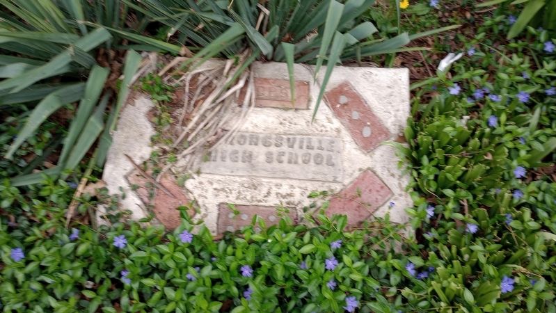 Bricks from the Stongsville High School Marker image. Click for full size.