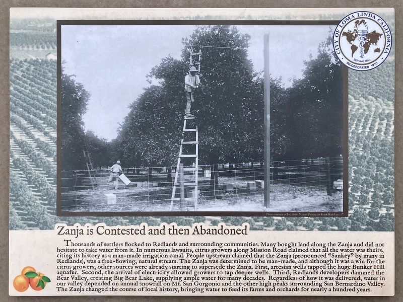 Zanja is Contested Marker image. Click for full size.