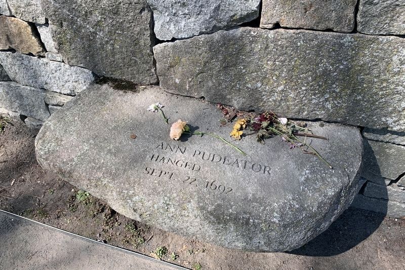 Ann Pudeator Hanged Hanged Sept 22, 1692 image. Click for full size.