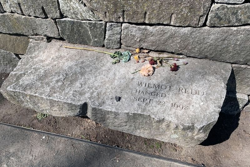 Wilmot Redd Hanged Sept 22, 1692 image. Click for full size.