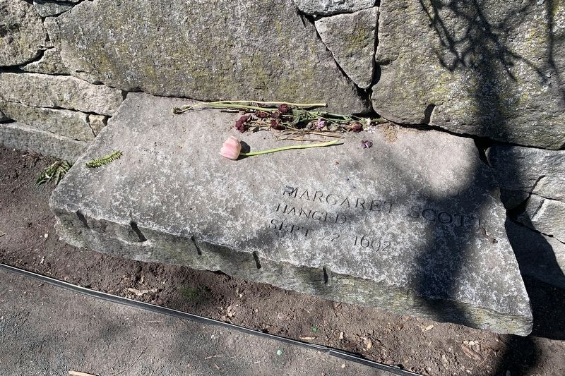 Margaret Scott Hanged Sept 22, 1692 image. Click for full size.