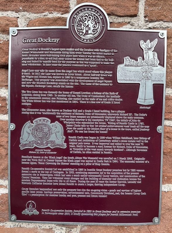 Great Dockray Marker image. Click for full size.