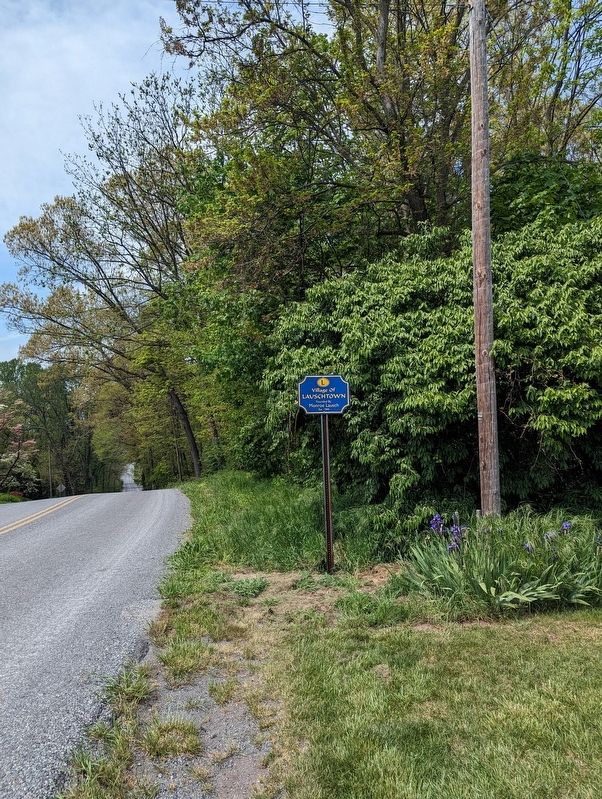Lauschtown Marker. Click for full size. Lauschtown Marker image. Click for full size.